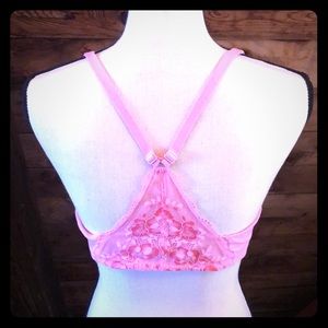 Pink Racer-Back VS Bra